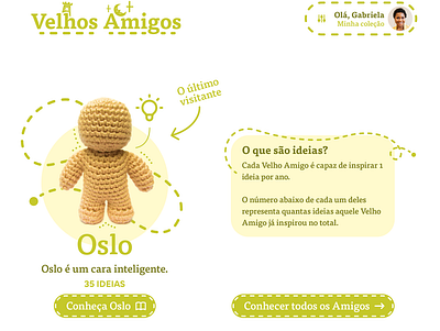 A Brazilian fake small brand of small guys brand branding crochet cute doll logo sew ui