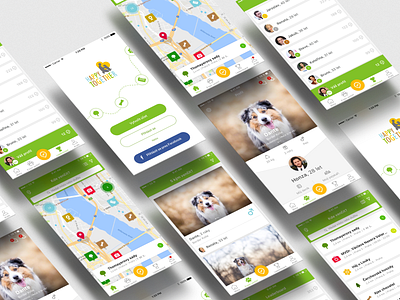 Happy Together – iOS & Android app (2017) aplication app design dog ios microsite product product design search ui ux web