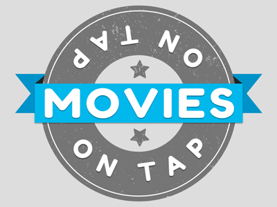 Movies On Tap Logo logo movies on tap