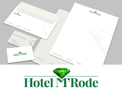 Hotel M'Rode Branding branding hotel logo identity logo logotype mrode wordmark