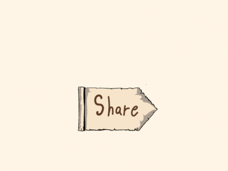 social share button animation branding design graphic design illustration ui