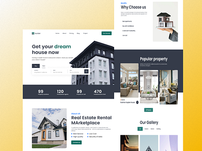 Dream House Landing page