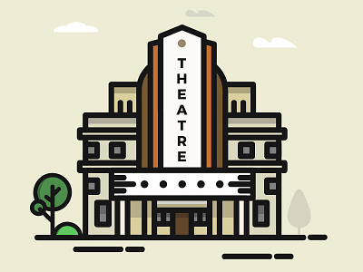 Theatre Illustration by Darshan Singh on Dribbble