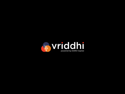 Vriddhi Logo Design branding dribbble flat colors graphic design growth logo logo logo design minimal logo typography vector vriddhi logo