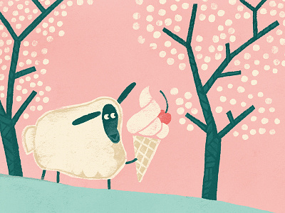 YUM! animal character childrens illustration illustration kidlitart picture book sheep