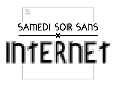 Saturday night without internet