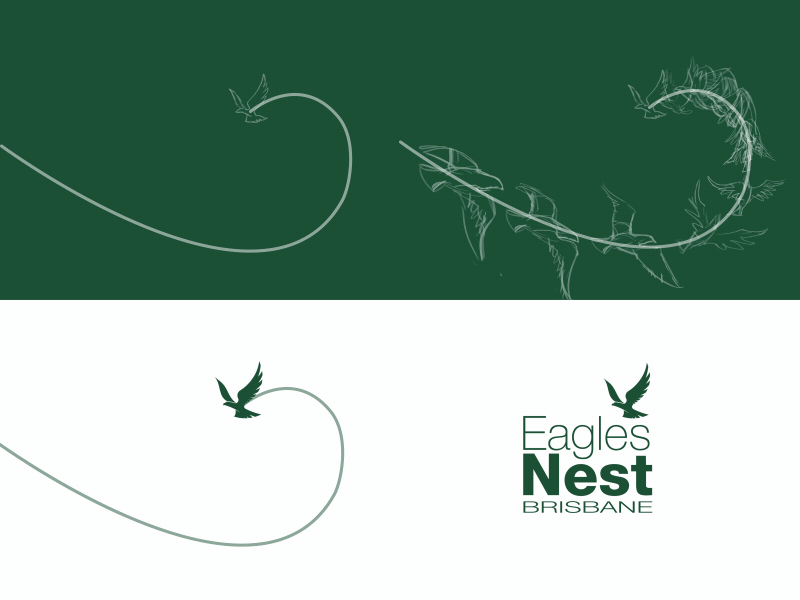 Logo animation process 2d animation bird eagle fly frame by frame gif logo making of wip
