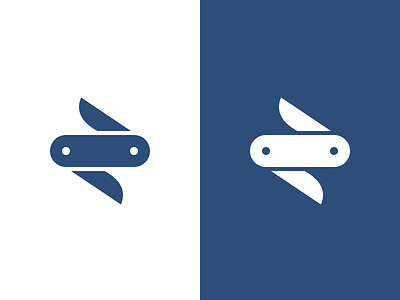 Knivez Logo app brand design icon identity illustrator knife logo pocket utility vector z