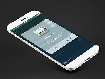 oneID Authorization Overlay app authorization authorize iphone iphone 6 iphone6 modal overlay permission security