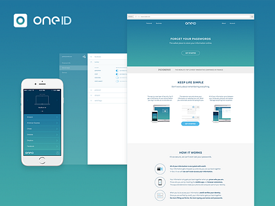 oneID 3.0 Preview app brand console dashboard logo oneid preview refresh site ui ux