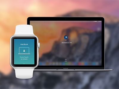 Apple Watch - Force Touch to Unlock apple force lock oneid touch ui unlock ux watch