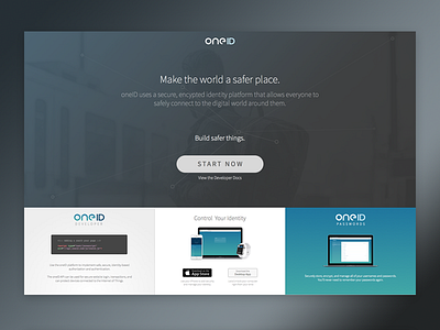 oneID Site Concept