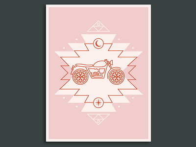 Motorcycle Print