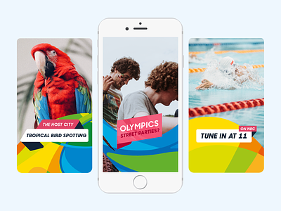 Rio Olympics Snapchat buzzfeed mobile olympics rio olympics snapchat snapchat discover ui