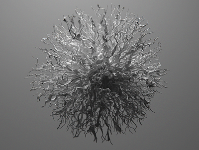 Generative Art 3d abstract generative imagery particles render