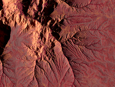 Surface of Mars 3d abstract design landscape mars render terrain