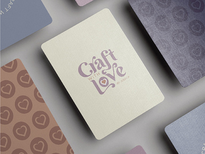 Craft with Love - Branding branding design fun icon illustration import logo purple travel