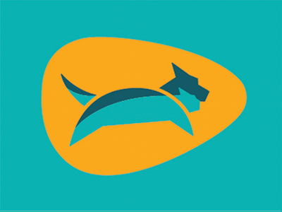 CatDog brand branding cat dog grid hospital icon illustration logo mark vet veterinary