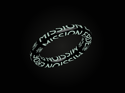 MISSION ERDE accessoires adobe illustrator black design graphic design illustration minimalist minimalistic ring simple