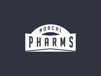 NorCal Pharms farm farming logo norcal retro vintage