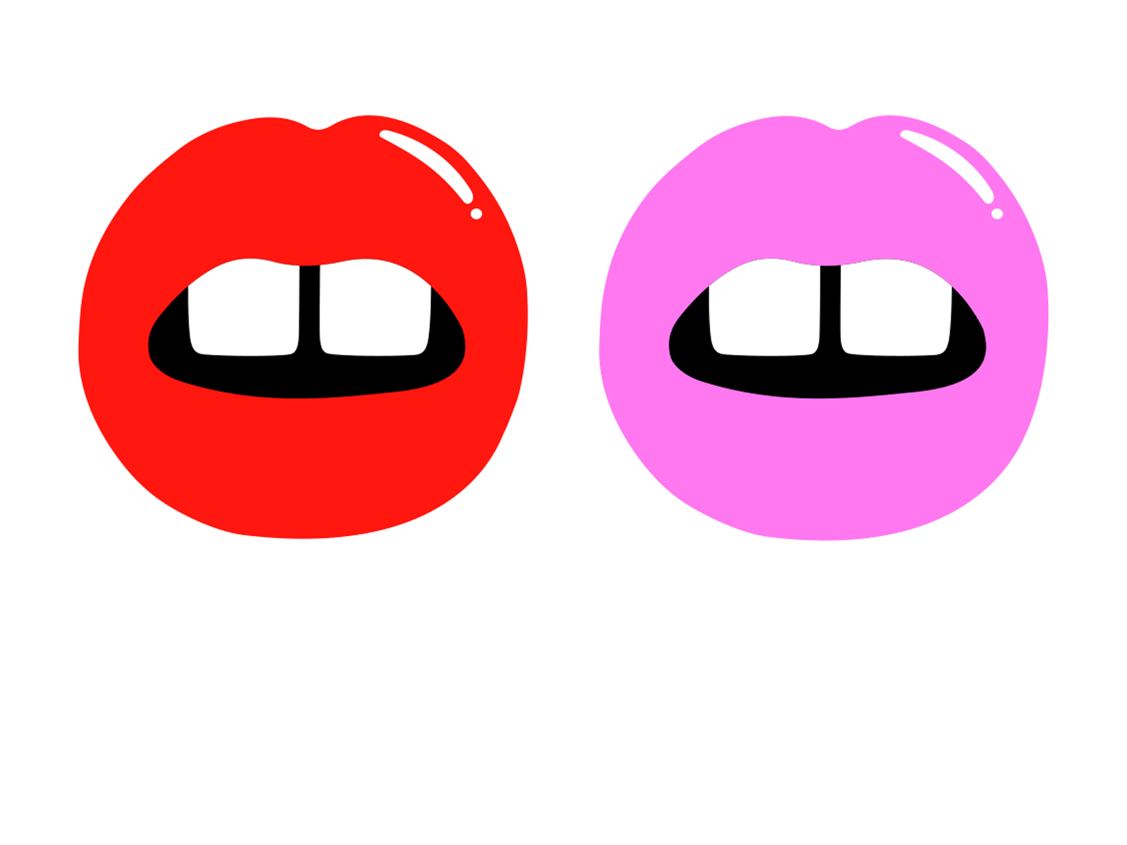 Rainbow Mouth by Lindsey Made This on Dribbble