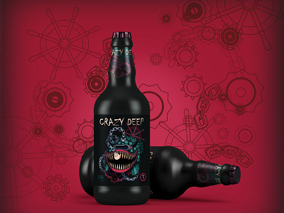 Craft beer branding "Crazy Beer" 2022