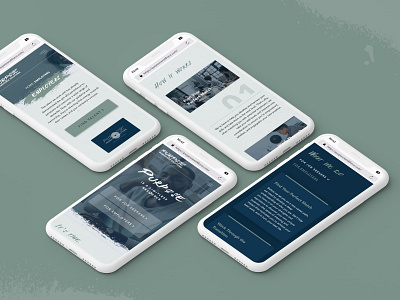 Purpose Workforce Solutions Website - mobile UI