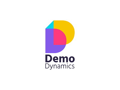 DemoDynamics logo design logo vector