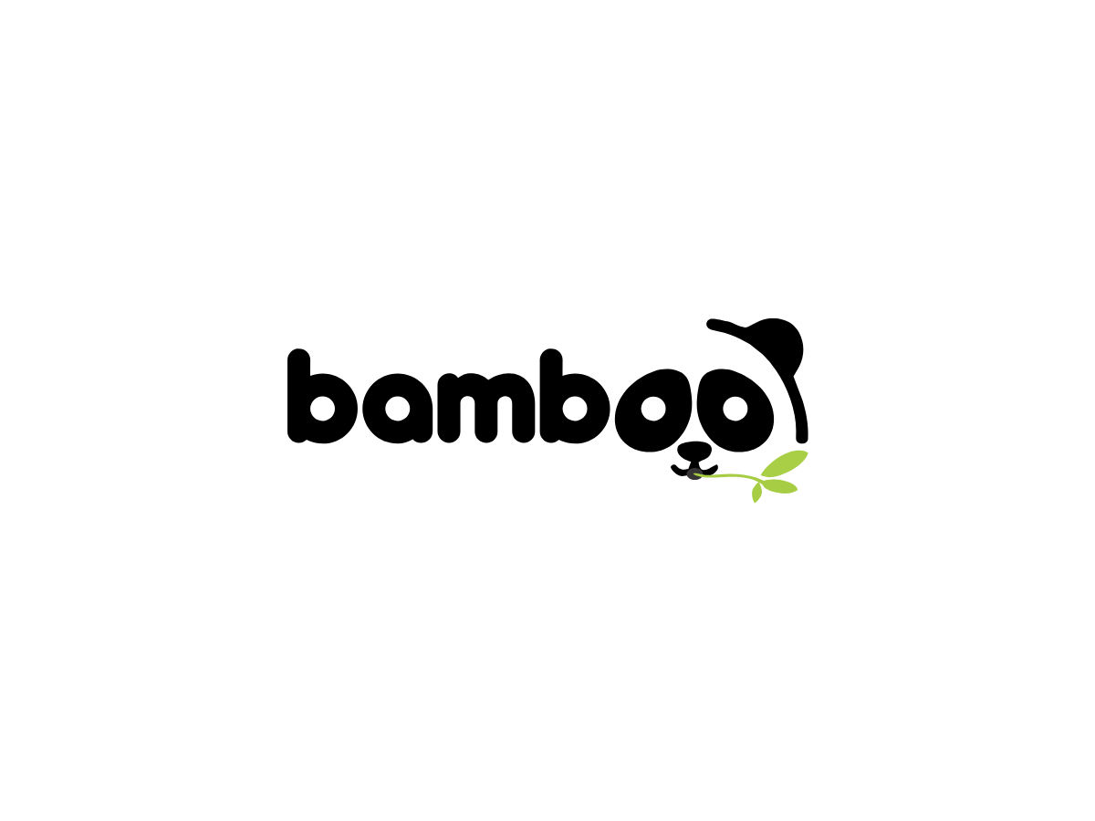 Bamboo, panda logo by Edgar Avetian on Dribbble