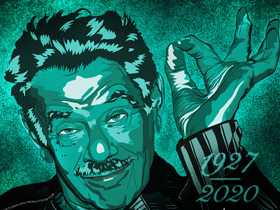 Jerry Stiller Tribute digital art digital illustration illustration jerry stiller jerry stiller illustration jerry stiller tribute procreate procreate art tribute