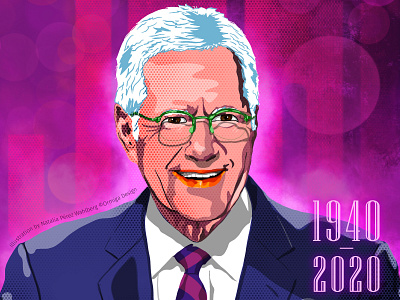 Tribute to Alex Trebek alex trebek celebrities digital art digitalillustrations illustration illustration art illustrations people pop art pop culture procreate art procreate illustrations tribute art