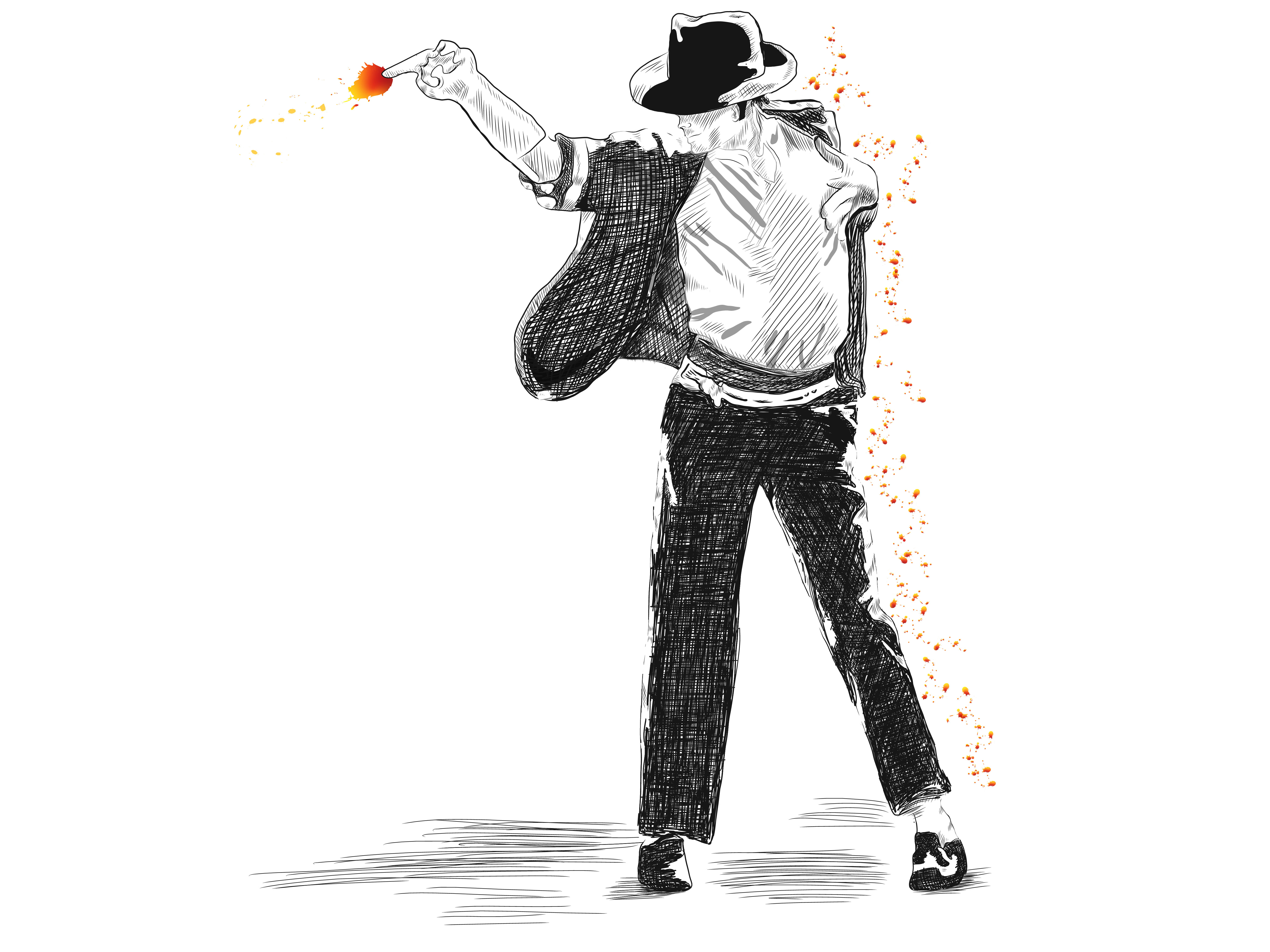 Michael Jackson., Drawing by Antonio Romano | Artmajeur