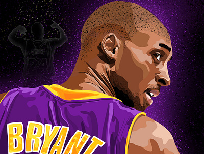 Kobe Bryant — R.I.P. adobe illustrator adobe illustrator draw basketball legends digital art graphic designer illustration illustration art illustrator kobe bryant kobe bryant illustration