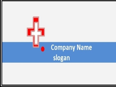 Medicine Organizations card logo design logo