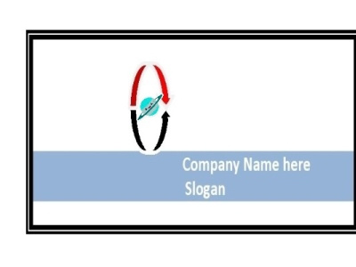 Global business card logo design