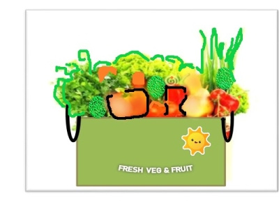 Fresh veg & fruits delevary business logo
