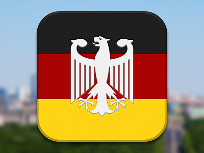 Fun With Flags black coat of arms flags fun germany icon rebound red yellow