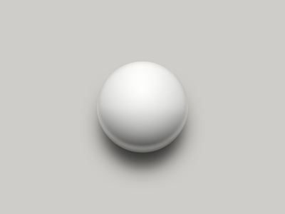 One Layer Style - Cue Ball ball cue grey layer one psd rebound style white
