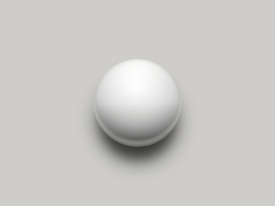 One Layer Style - Cue Ball by Sebastian Hager on Dribbble