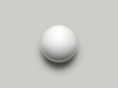 One Layer Style - Cue Ball by Sebastian Hager - Dribbble