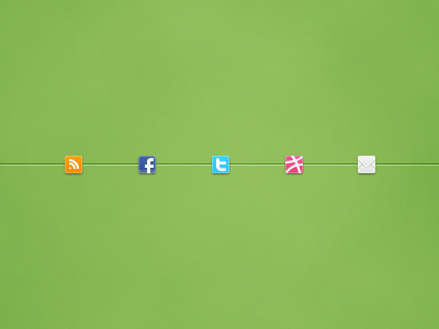 wp_social_icons.psd 16px dribbble facebook icons mail rss twitter website wordpress