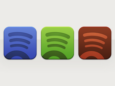 Spotify Triads icon psd spotify triad