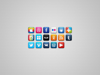 Phantasticons 48px icons media social