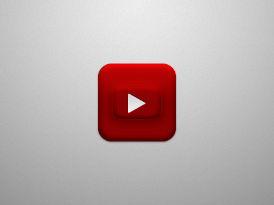 YT apple google gray icon ios iphone rebound red youtube