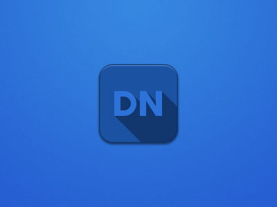 Designer News II apple blue designer news icon ios layervault psd rebound