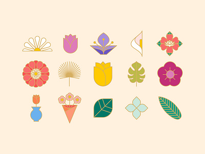 Token Blooms Icons