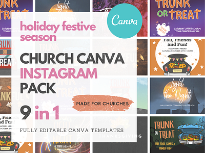Church Canva Instagram Pack