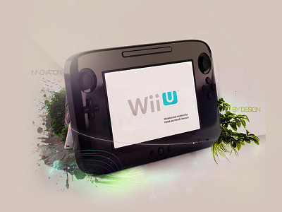 Wii U Print Design design print
