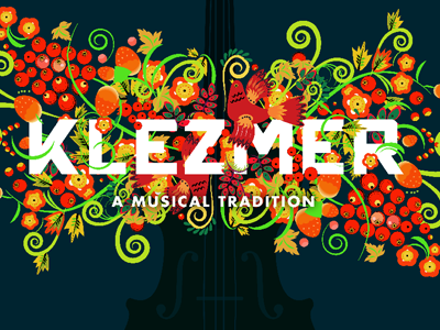 Klezmer Tour Poster branding gig poster graphic design illustration klezmer lower westside design lwsdco music poster poster design russian