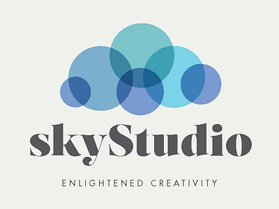 Logo Play: skyStudio branding graphic design illustration logo logo design typography